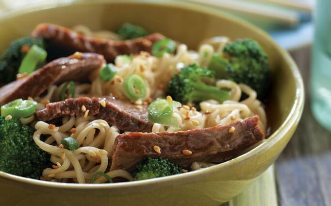 Asian Beef & Broccoli with Noodles